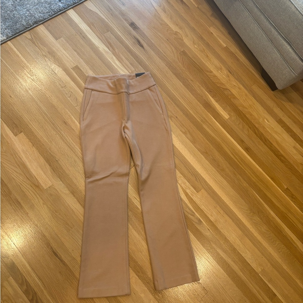 Express Tan Boot Cut Pants